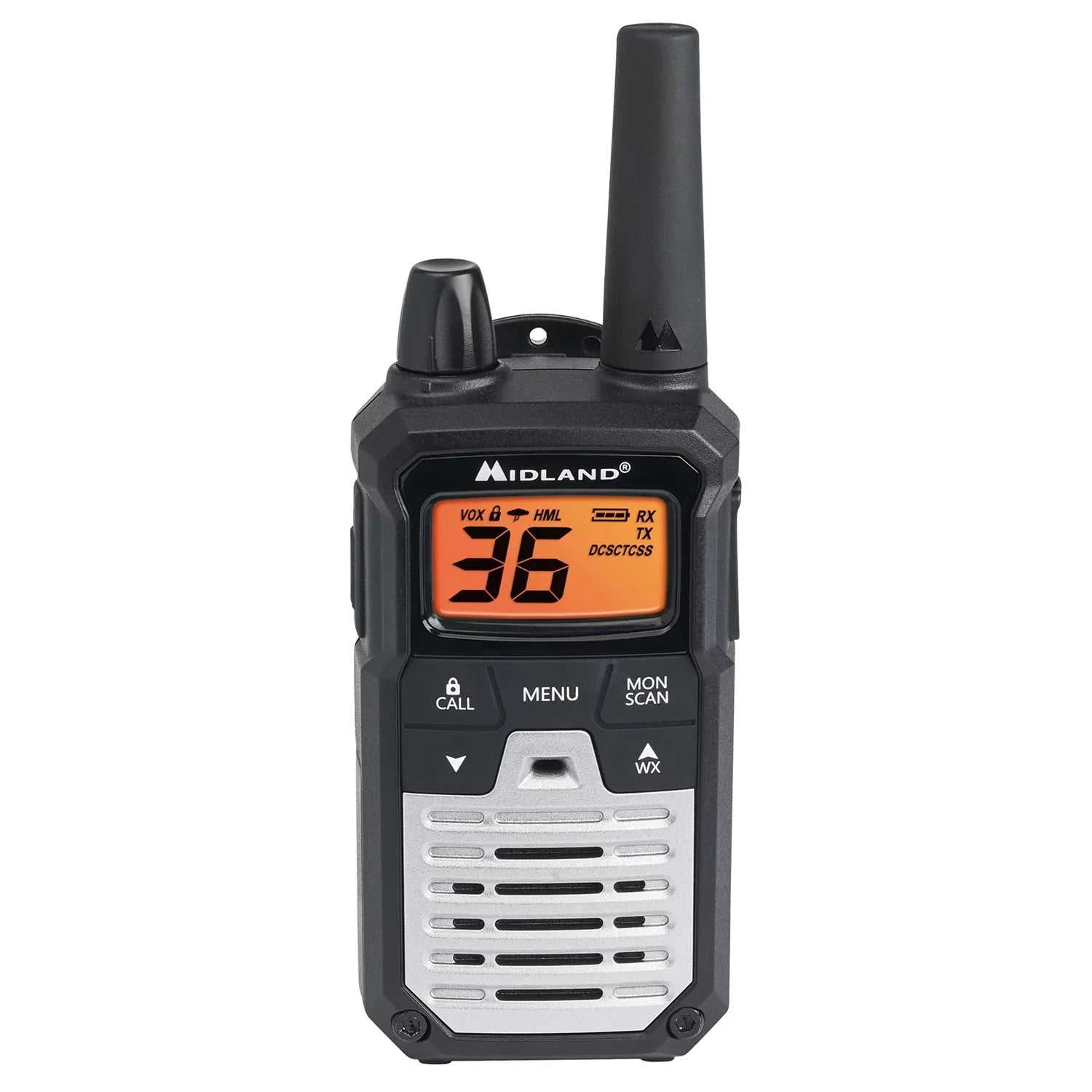 and NOAA GMRS Walkie Alert + with Codes Two Radio Midland Long Talkie Way Range - 121 Privacy T290VP4 Weather X-TALKER Scan