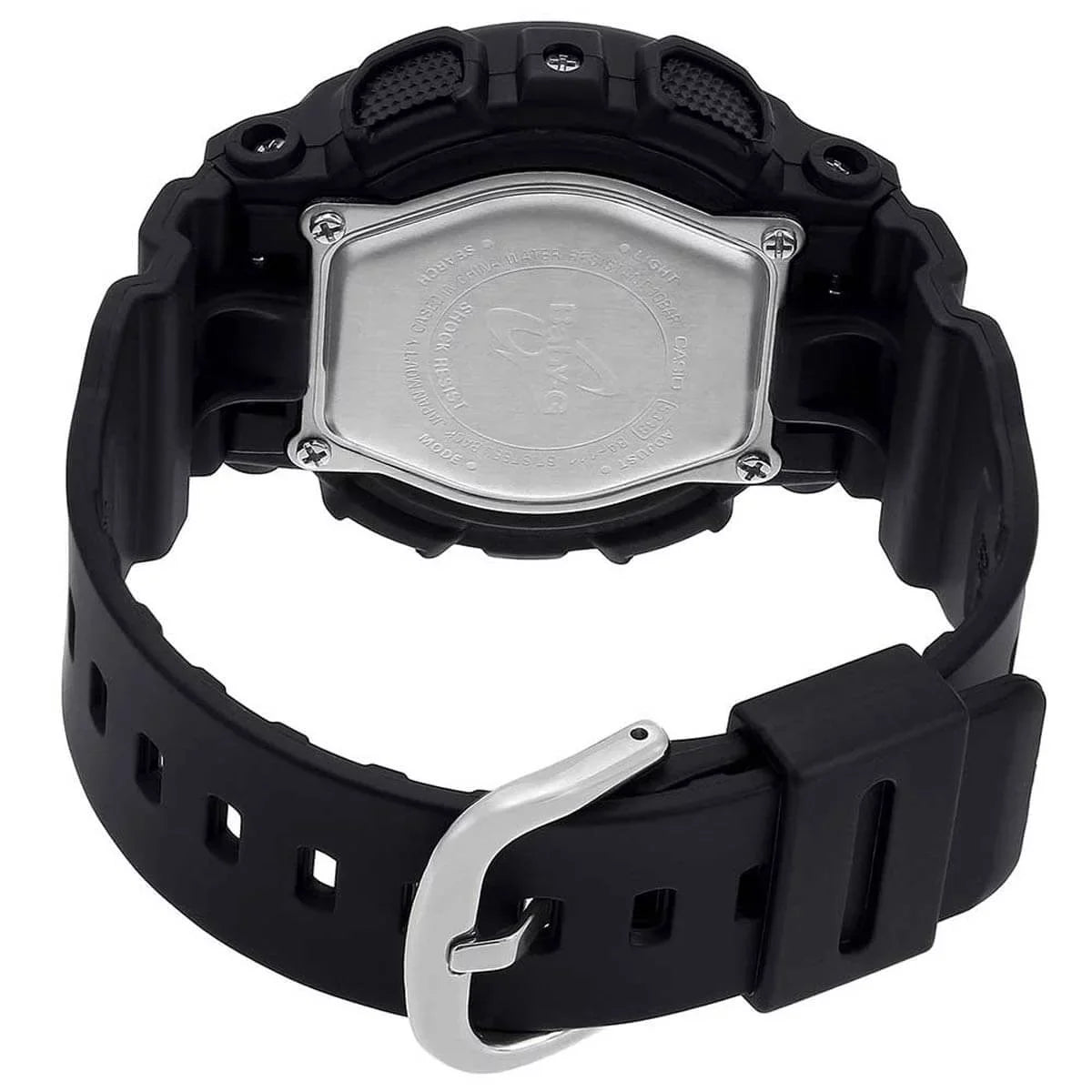 Baby-G BA110RG-1A Women's Black 43.4mm Resin Casio Watch