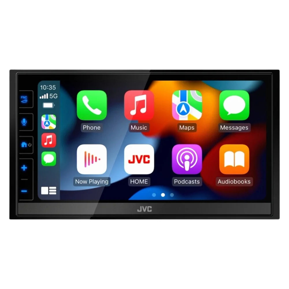 Receiver Shallow-Chassis New 6.8" JVC Multimedia KW-M785BW Camera Backup with