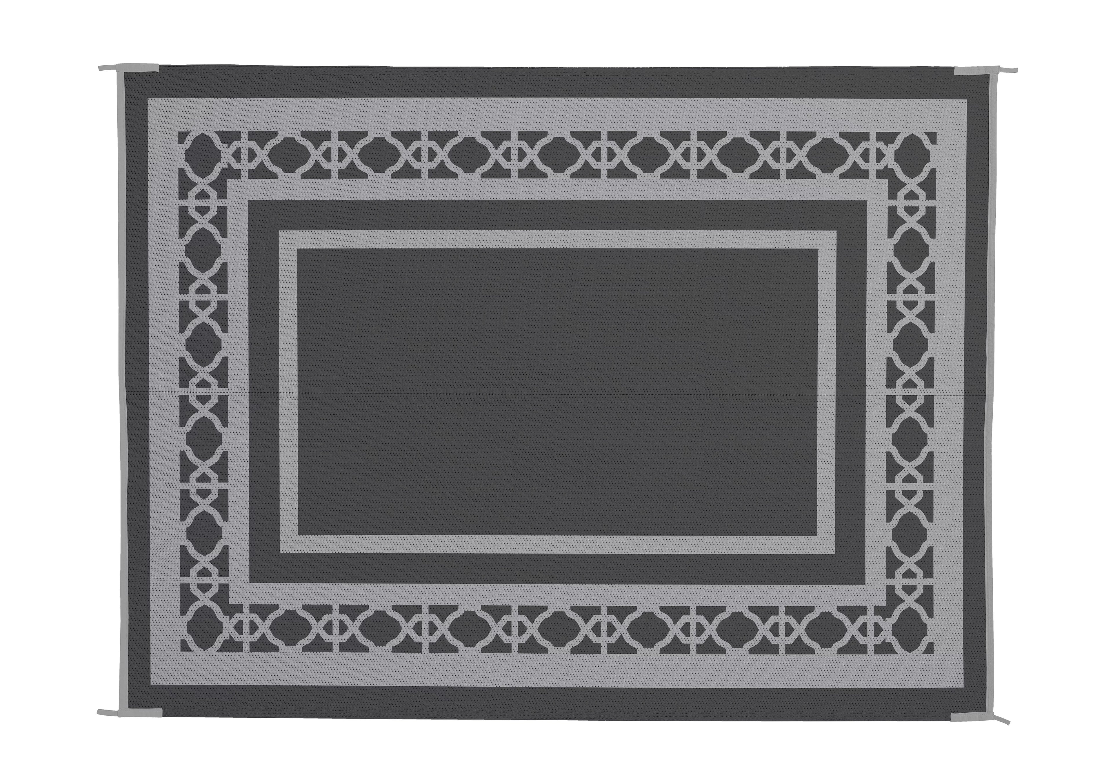 designs) Rug x Mats Outdoor 12' (Reversible 2 9' Gray with Patio