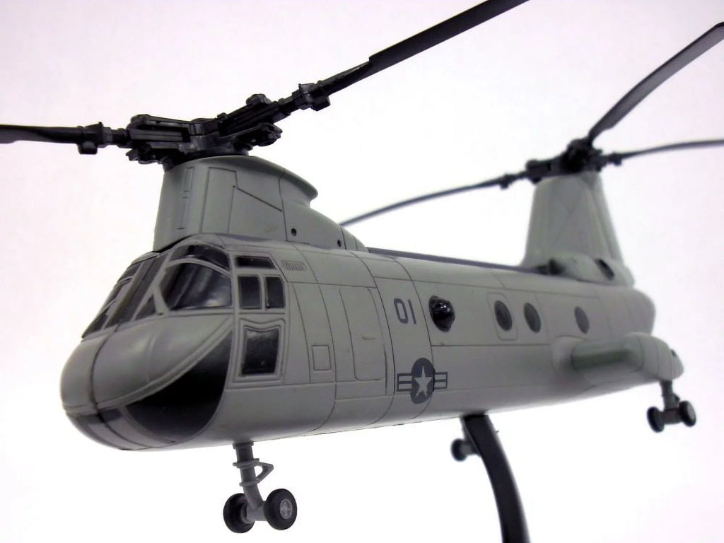 Ray 1:55 Pilot Die Marines Cast - Ch-46 Boeing Sea Sky New Knight Vehicles Toys