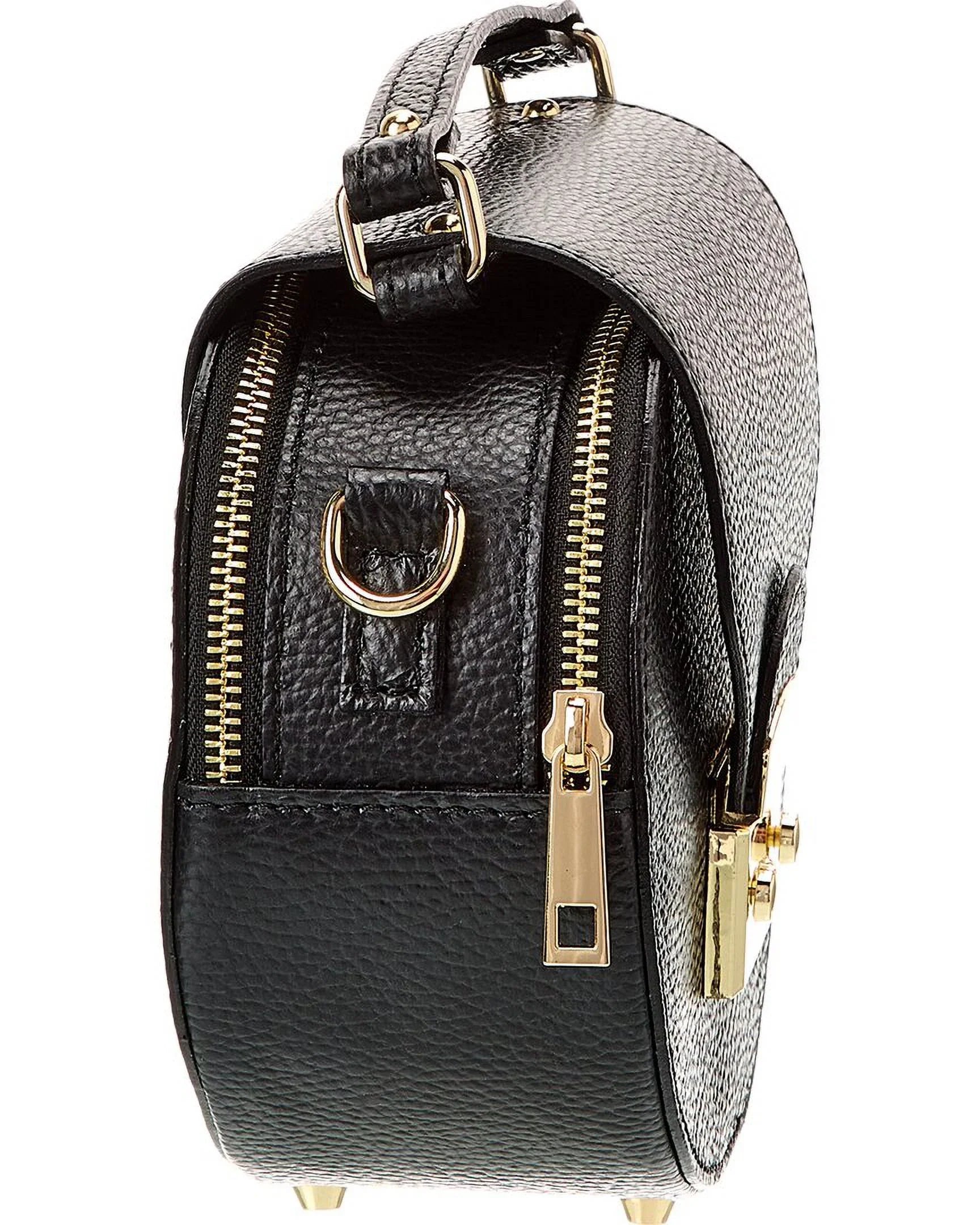 Crossbody, New Leather Aline Black York Persaman