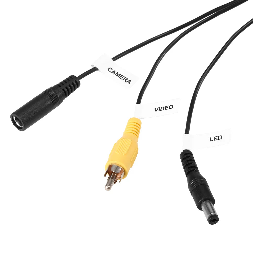 Ice LEDs Camera Underwater 50m 12 Cable Vision Accessories Fishing with Waterproof Fishing Lixada 15m Boat 30m Night Fish Shape for 1200TVL