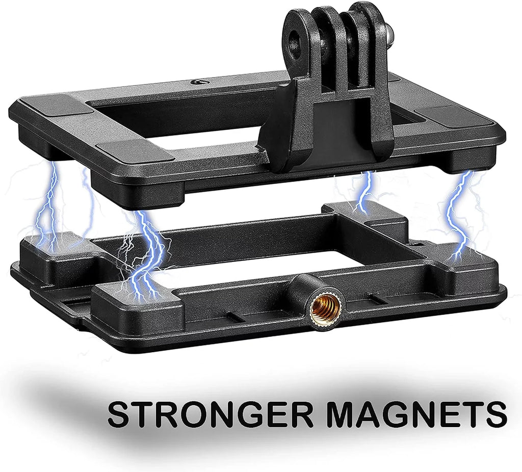 10 for Bracket Super Mount Gopro 7 Compatible 5 11 White 6 Magnetic Magnetic with Hero Black 8 GoPro , Suction 9 Clip 4