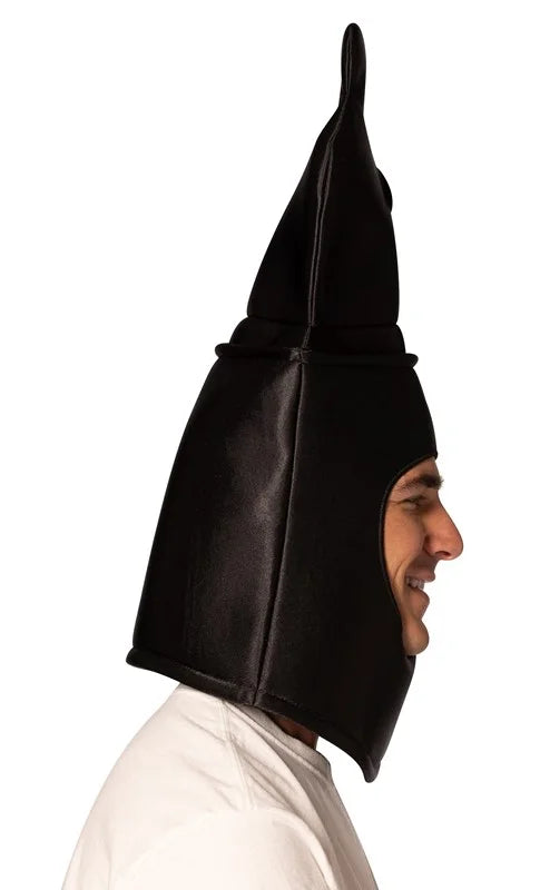 Size, Deluxe Ultimate Imposta Mask Adult One Costume, Rasta R1309-OS BlackBishopChessHeadpiece Halloween