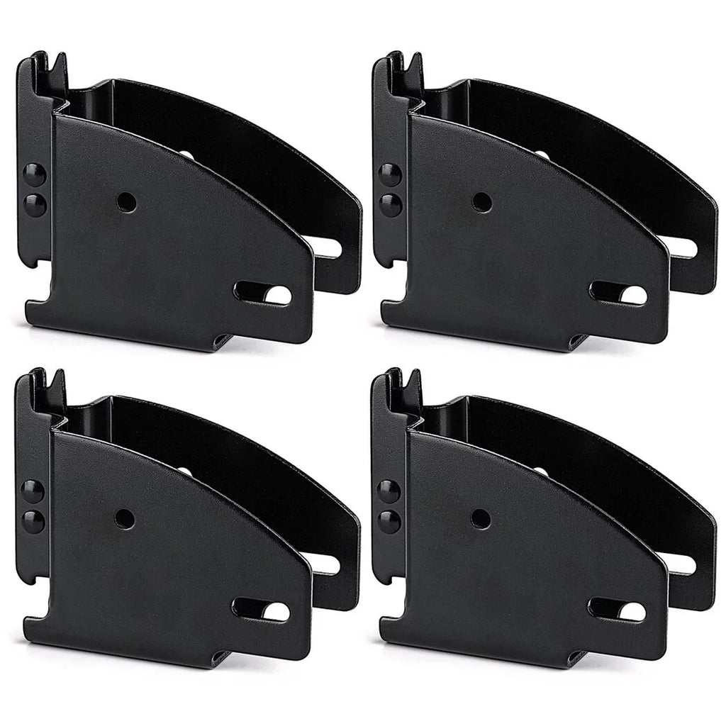 Vans Trailers, Lumber Track 4PCS Wood Cargo Cargo Track Accessories, for Brackets E Trucks, RVs, Beam E Fittings, Tie Down Wood Socket Storage Beam Brackets,