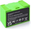 Ion i3+ i4 4552 e5150 i6 e5152 i7158 i Plus 3550 iRobot 4150 e5 7150 i7+ 7550 Roomba e e6198 3150 i3 I7 Lithium for i4+ e6 i8 and Battery Replacement