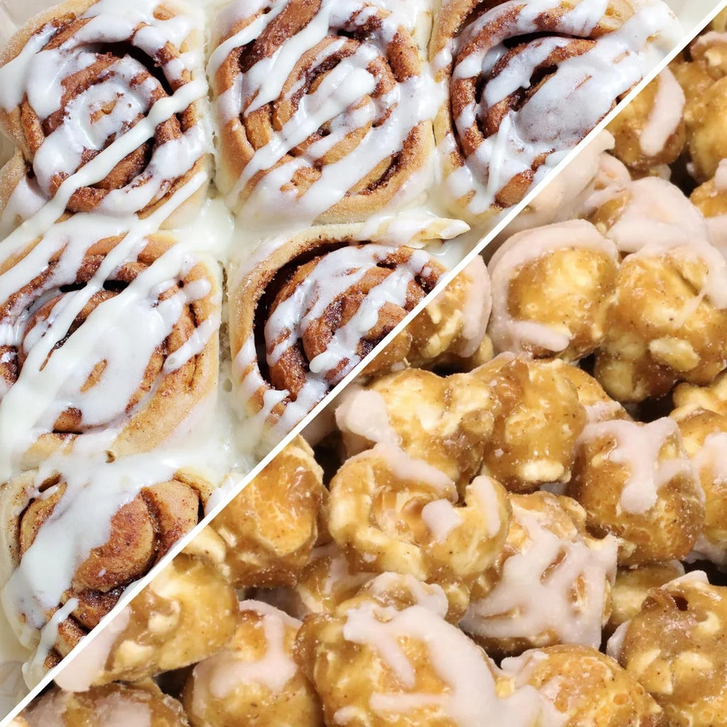 â?Festive Bag, Vegan, Caramel Air Free, Lbs Swirl Popcorn Parties With Delish, Sweet By Popcorn Grmet Snack, Crunchy Its â?Gluten 5 Bulk Cinnamon Glaze Kosher White Popped Corn
