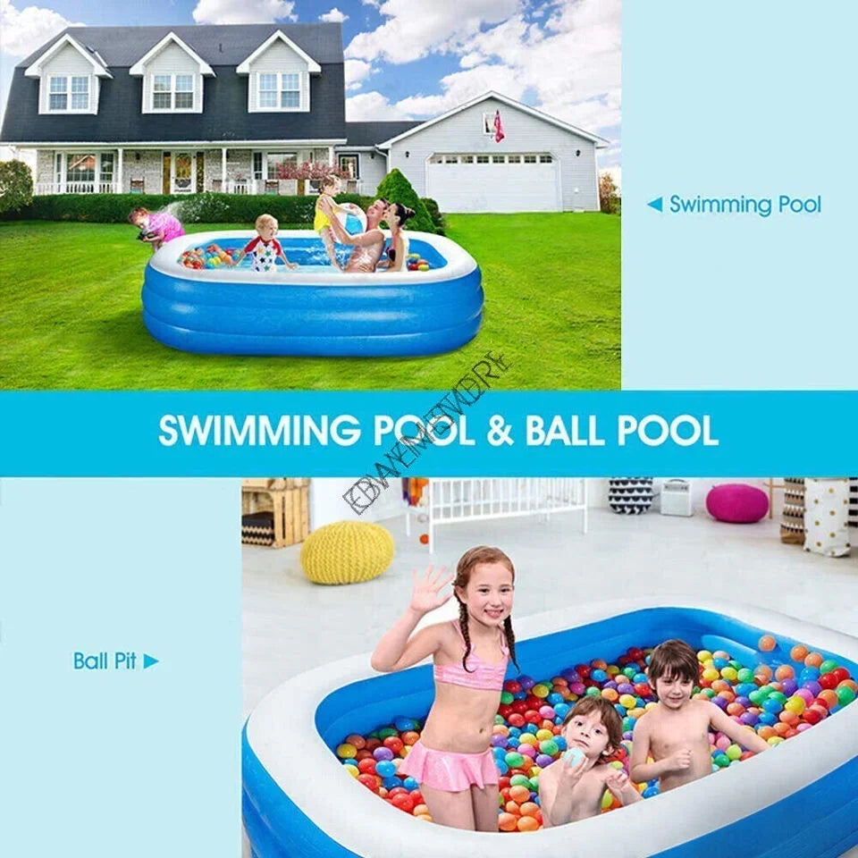 Above Kids Inflatable pump Swimming US Family Air Outdoor Pools Pool With Ground