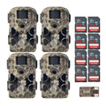 Kit & (4-Pack) G42NG Cam Cards 2022 Stealth Kryptek, Cameras, 32MP No-Glow Trail