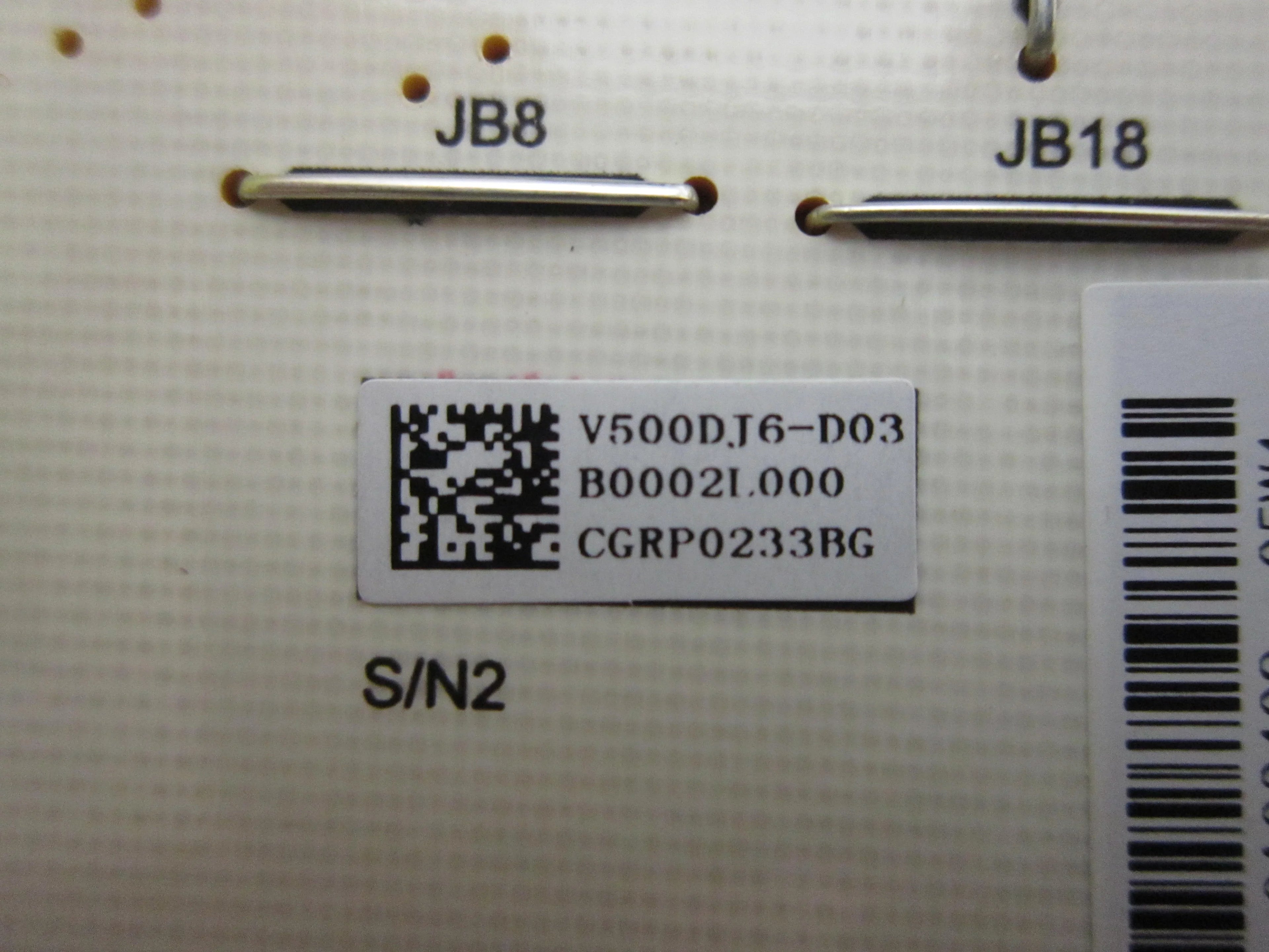 V505-H9 Supply B0002L000) 6M04B0002L000 (PW.95W2.681, Power Vizio