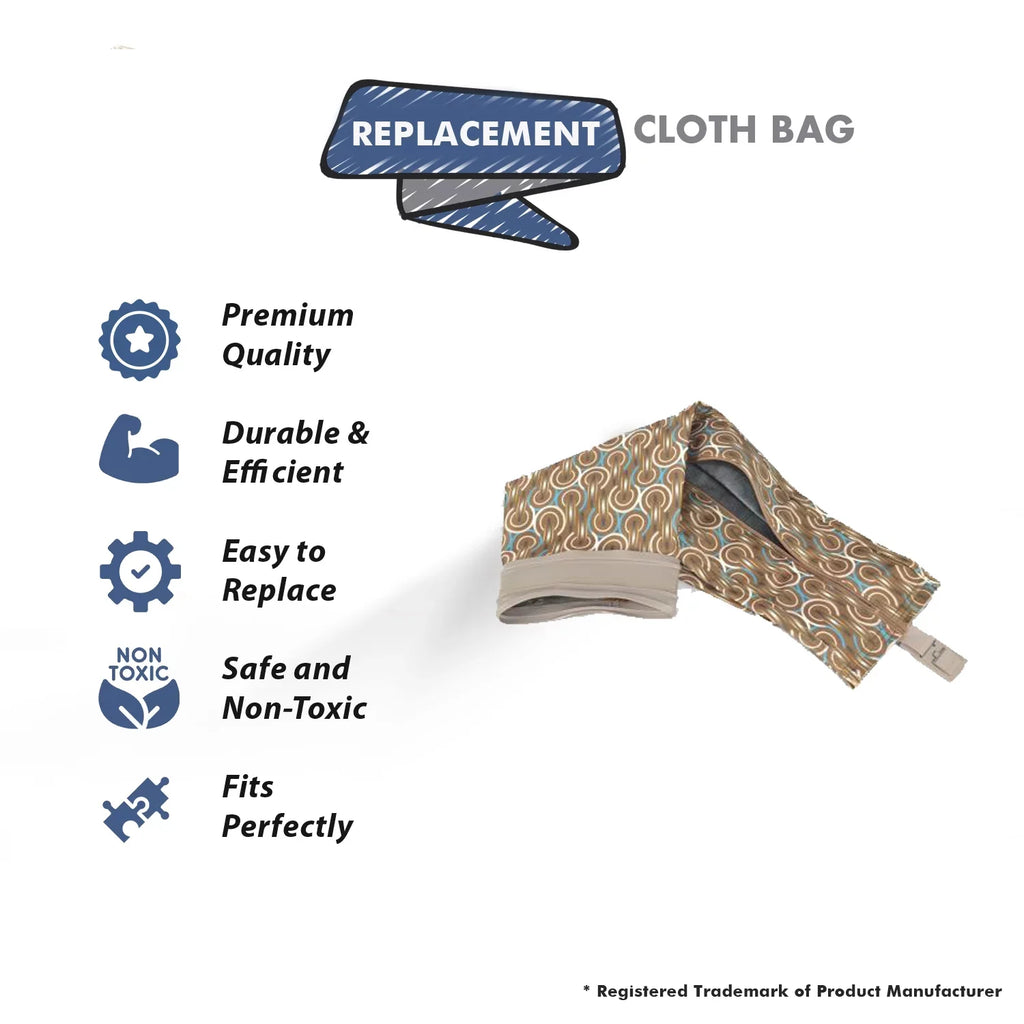 II Replacement Cloth 190012 with For Sentria Zipper Bag Part - Kirby