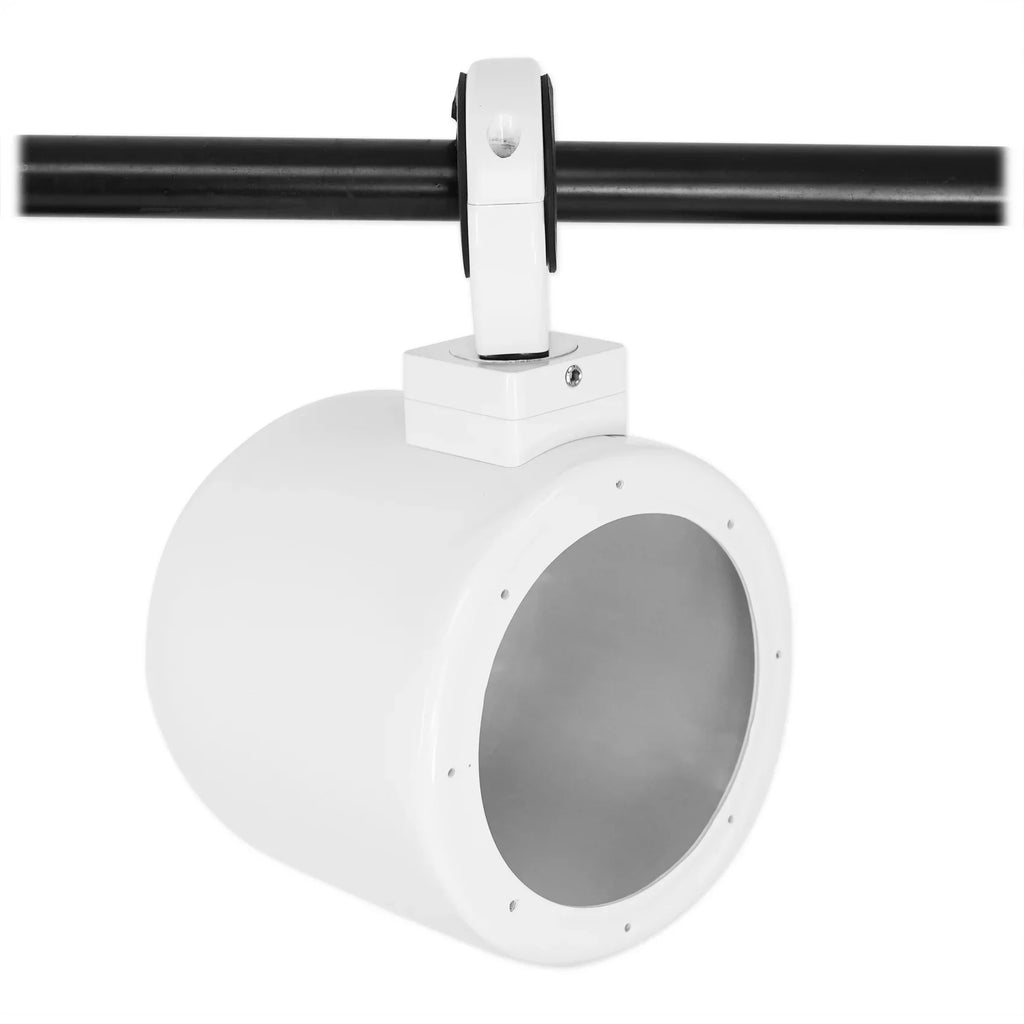 Surface MAC525W 360¡ã Swivel 5.25" White Mount Rockville 2) Pods Speaker Aluminum