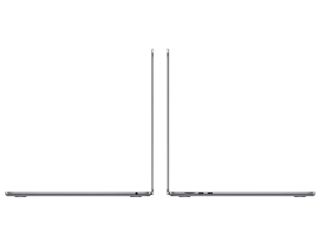 Air M2 10-core CPU Laptop Gray Pre-Owned - GPU, and 8-core (Open 8GB 256GB with Box) MacBook RAM, Space SSD Apple Chip 15-Inch