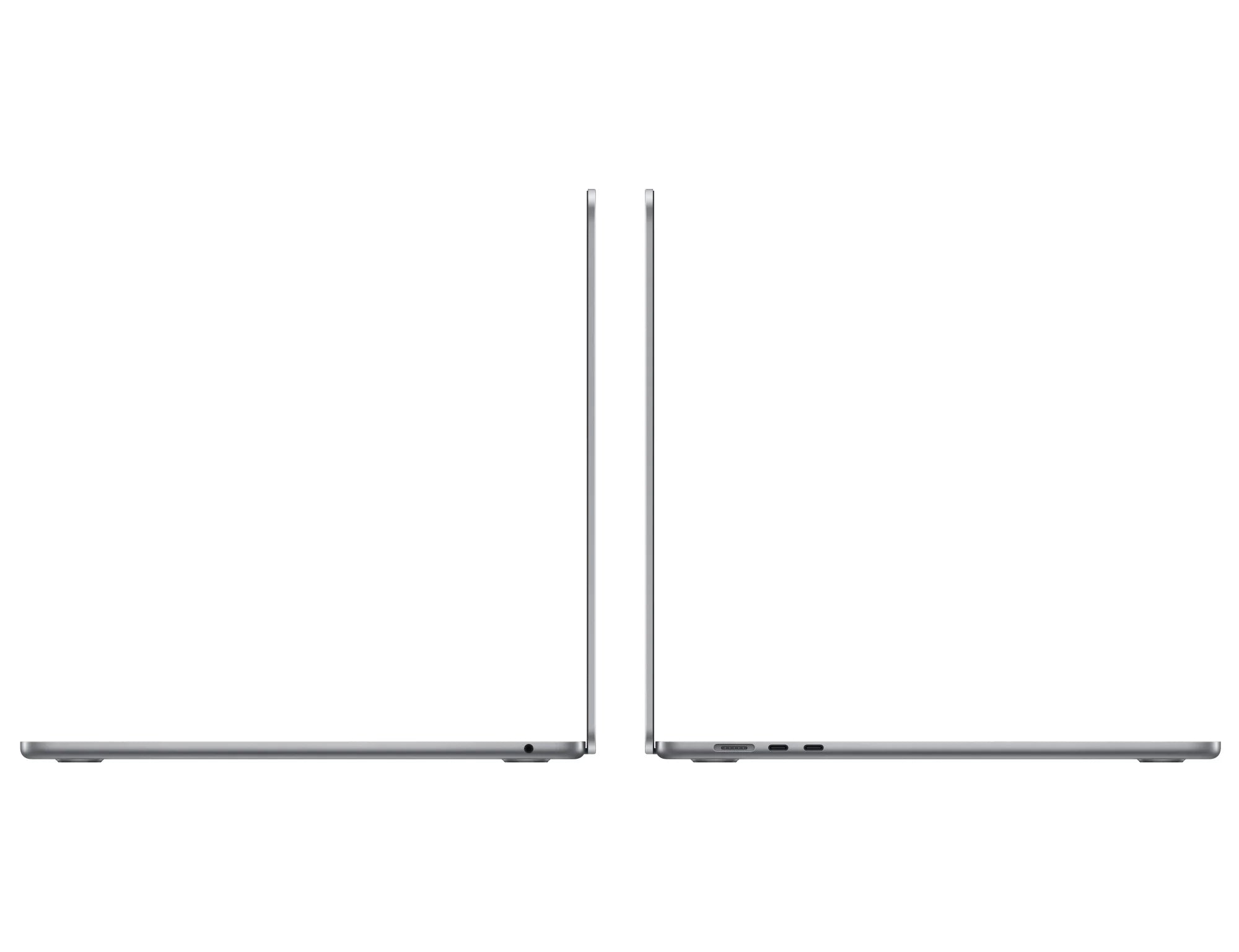 Air M2 10-core CPU Laptop Gray Pre-Owned - GPU, and 8-core (Open 8GB 256GB with Box) MacBook RAM, Space SSD Apple Chip 15-Inch