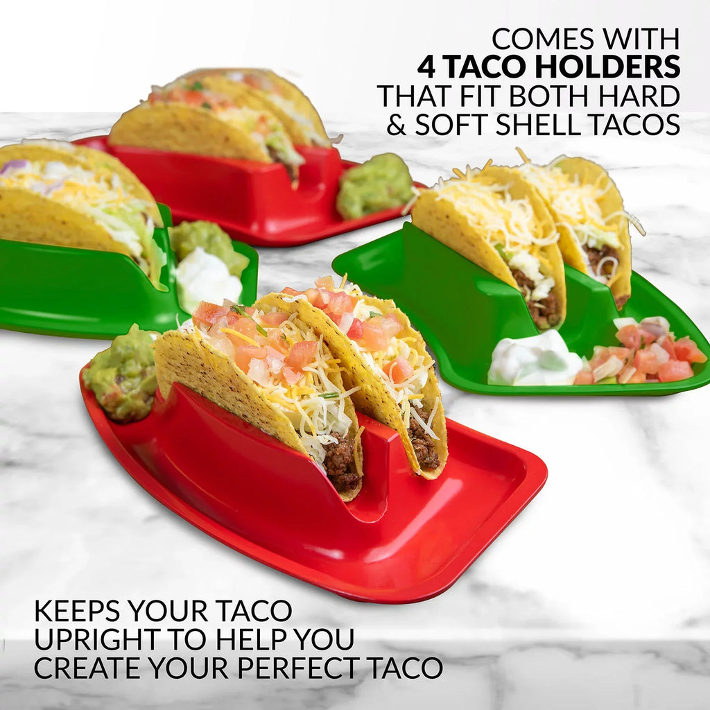 Tuesday Susan Taco Warming Includes Taco Pot, 4 Holders Lazy Taco TTLSTB10 20-Oz. Bar with