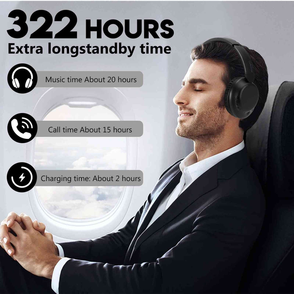 Wireless 955 Overhead II Bluetooth Comfort ¨C Noise-Cancelling, UrbanX HTC with For 12s Perfect Desire Headphones Black