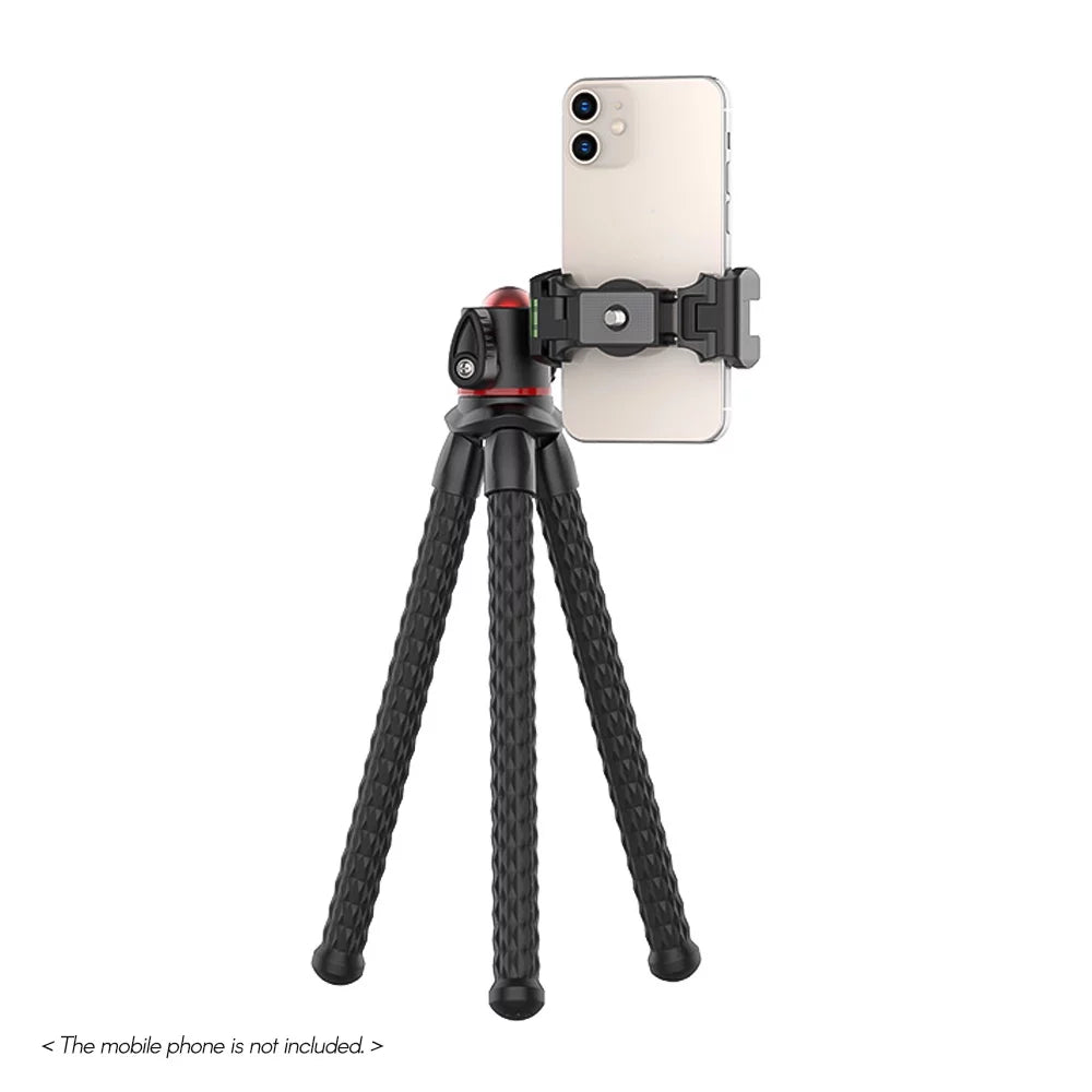 Camera Dadypet Live with Octopus Tripod Ball Smartphone Rotatable Head, Cold Streaming Shoe Mount, for MT-33 Vlog
