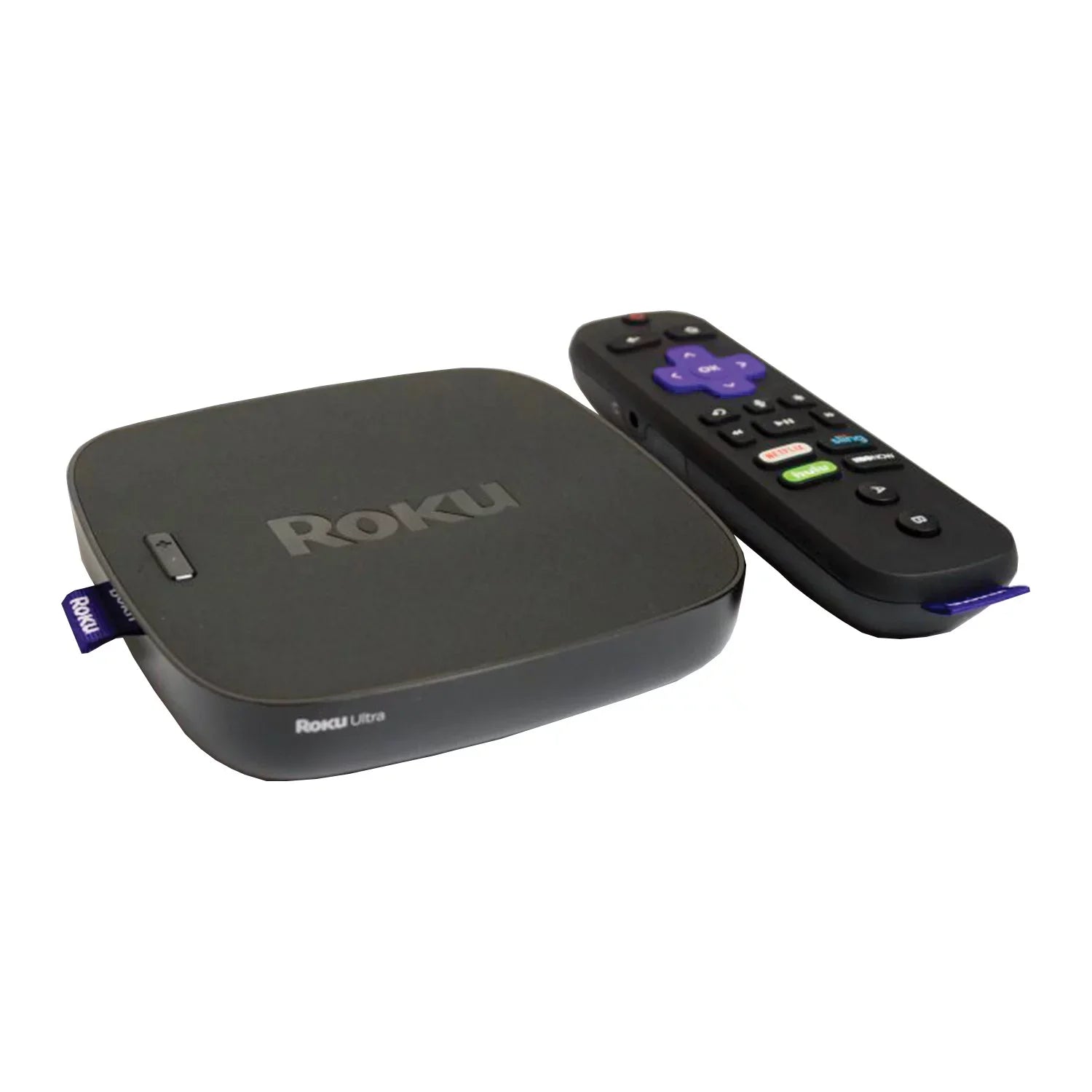 Player with 2019 Ultra 4K/HD/HDR (Refurbished) Media Restored Premium Streaming Roku Headphones