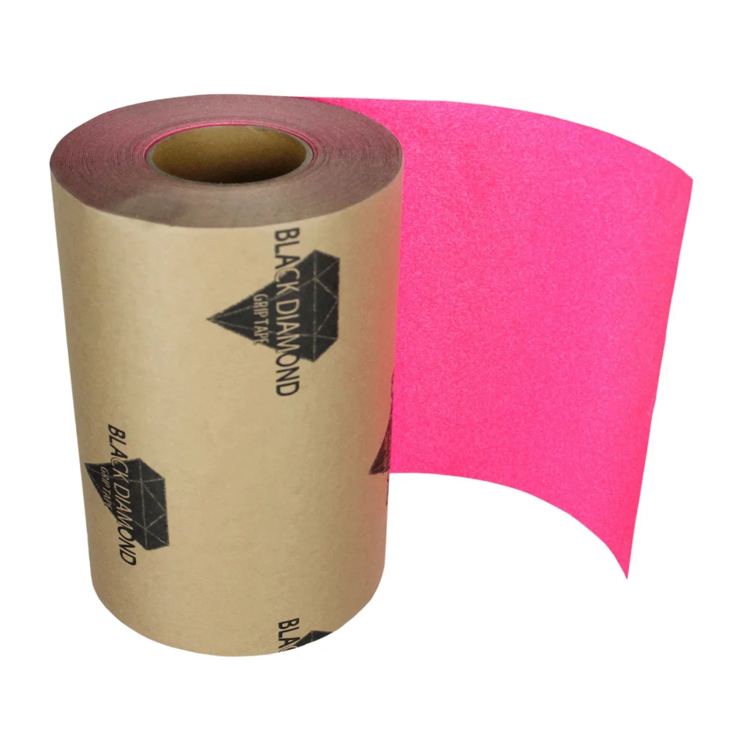 x Roll Skateboard 60' Grip Longboard 10" Pink Black Diamond Neon and