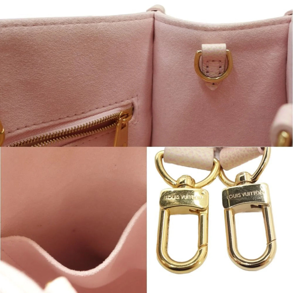 Light VUITTON Pre-Owned Go Empreinte On Handbag (Good) PM the M46168 LOUIS 450088 Pink
