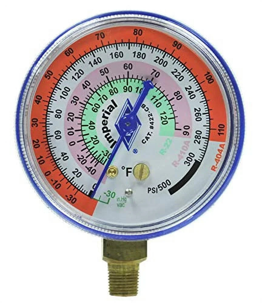 Tool Gauge,Low Side, Blue Replacement 422-CB