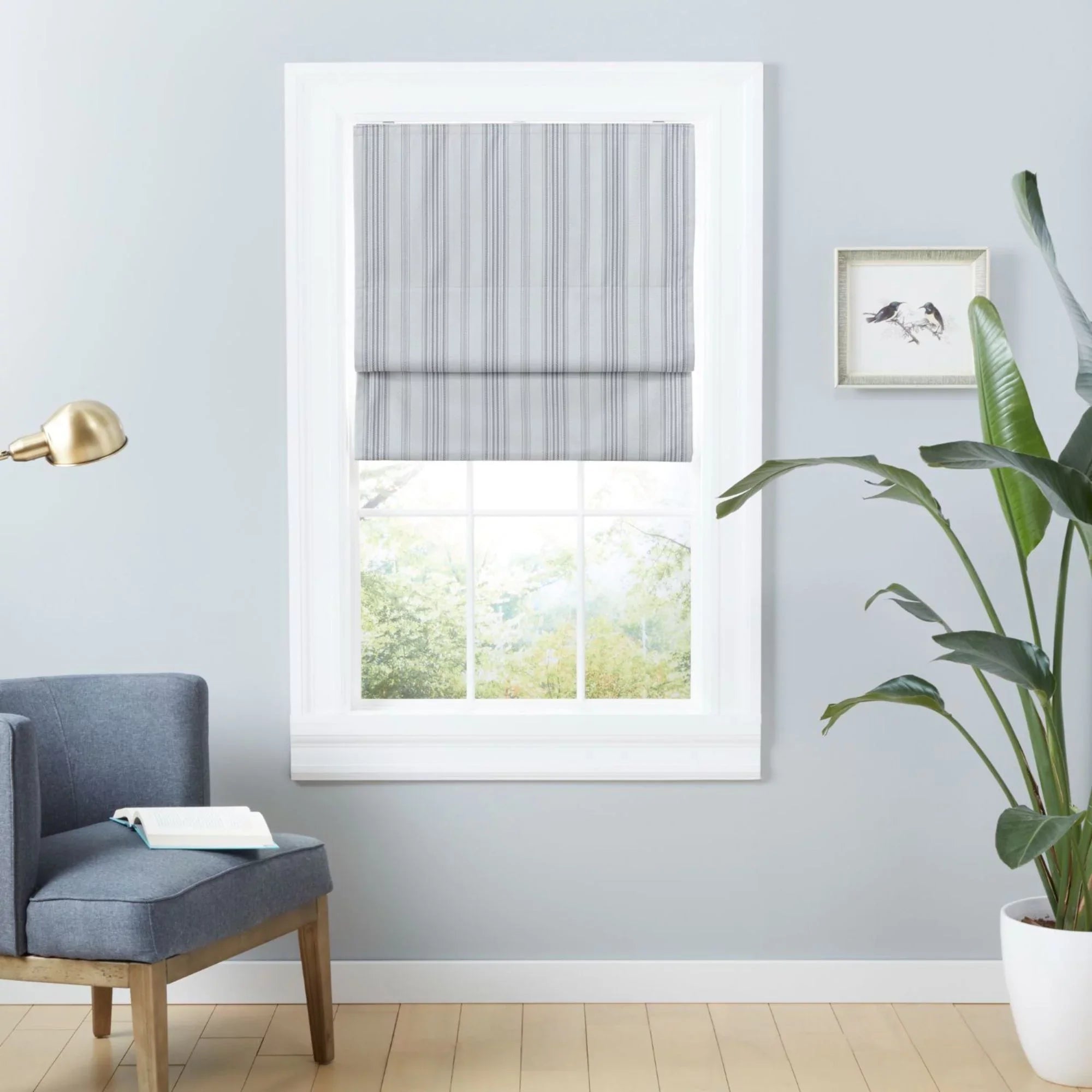 Ricardo Shade, Home Exclusive Blackout Total Roman 23"x64", Grey