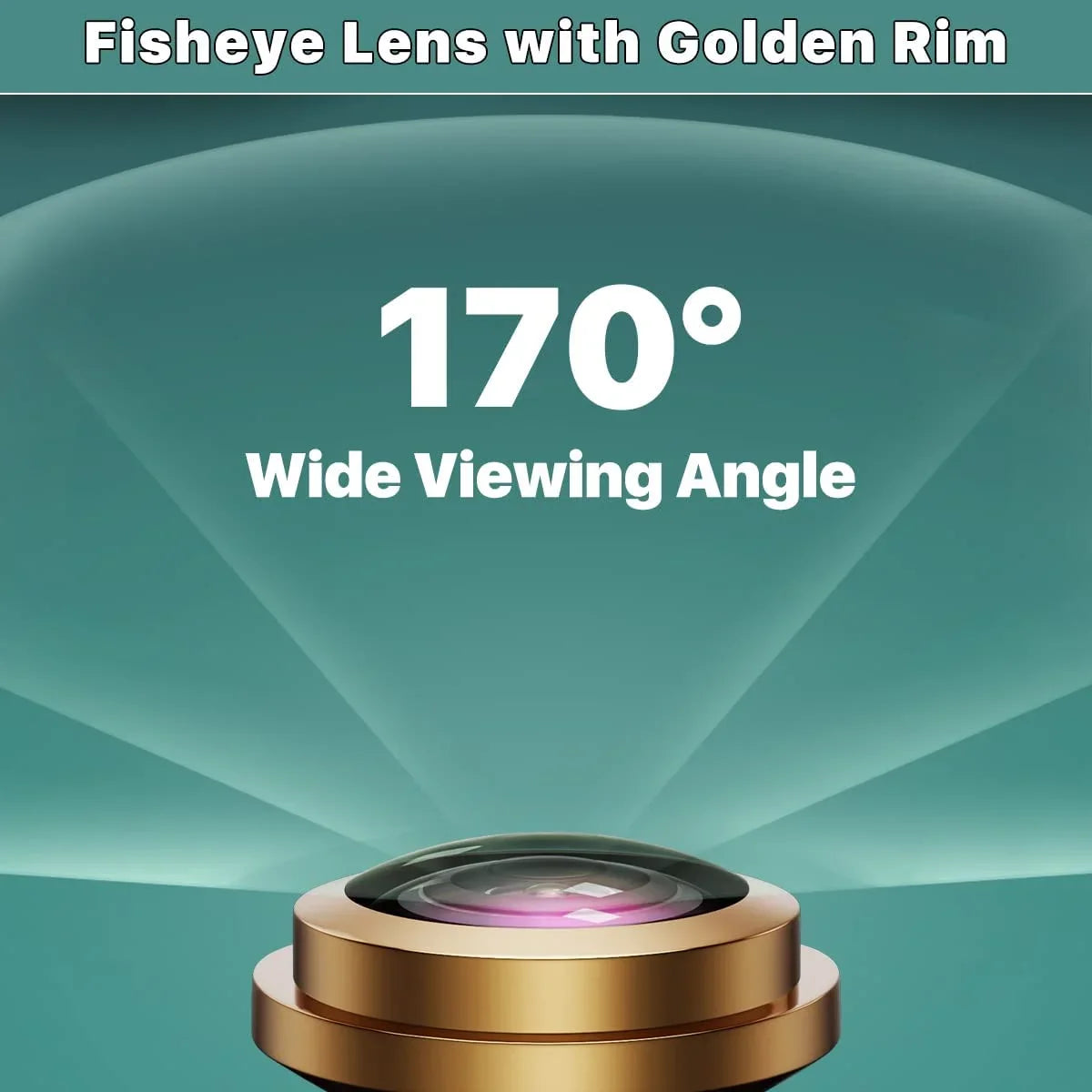 Gold HD Reverse with GreenYi Camera Camper, 720P RV, for Cam Backup/Front/Side Car, Rear View AHD Rim, SUV, Trailer,