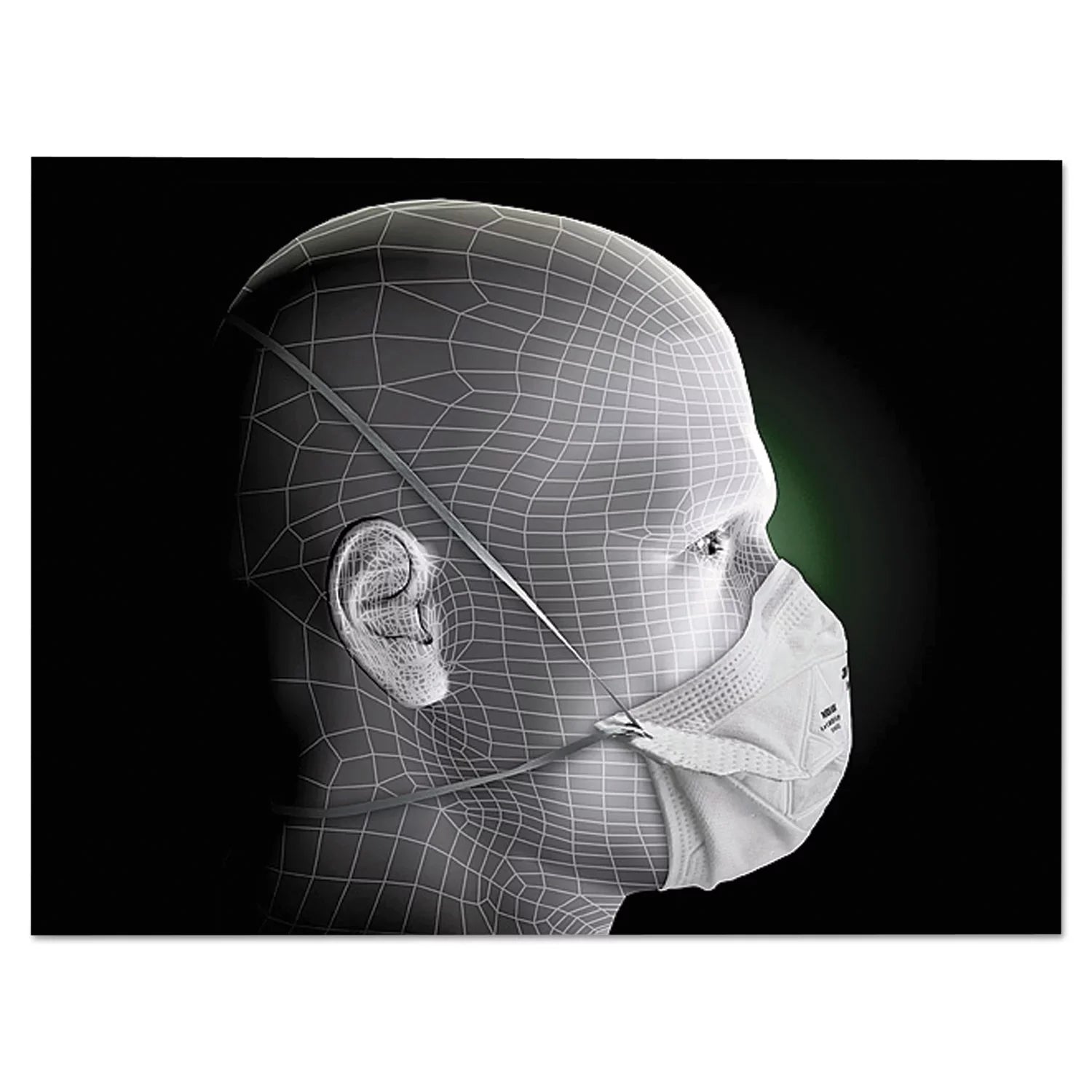 50/box VFlex Respirator 3M N95, -MMM9105S Particulate Small,