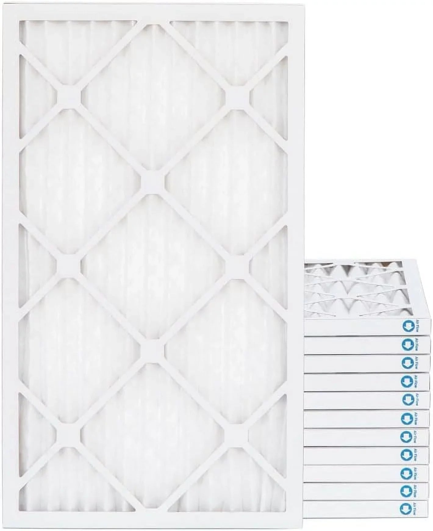 Air 8 Size: Of 1" Inch 15-1/2 Case Pamlico. Pleated 24-1/2 MERV Ext X 16X25x1 Filters Furne HV X 3/4 12. By