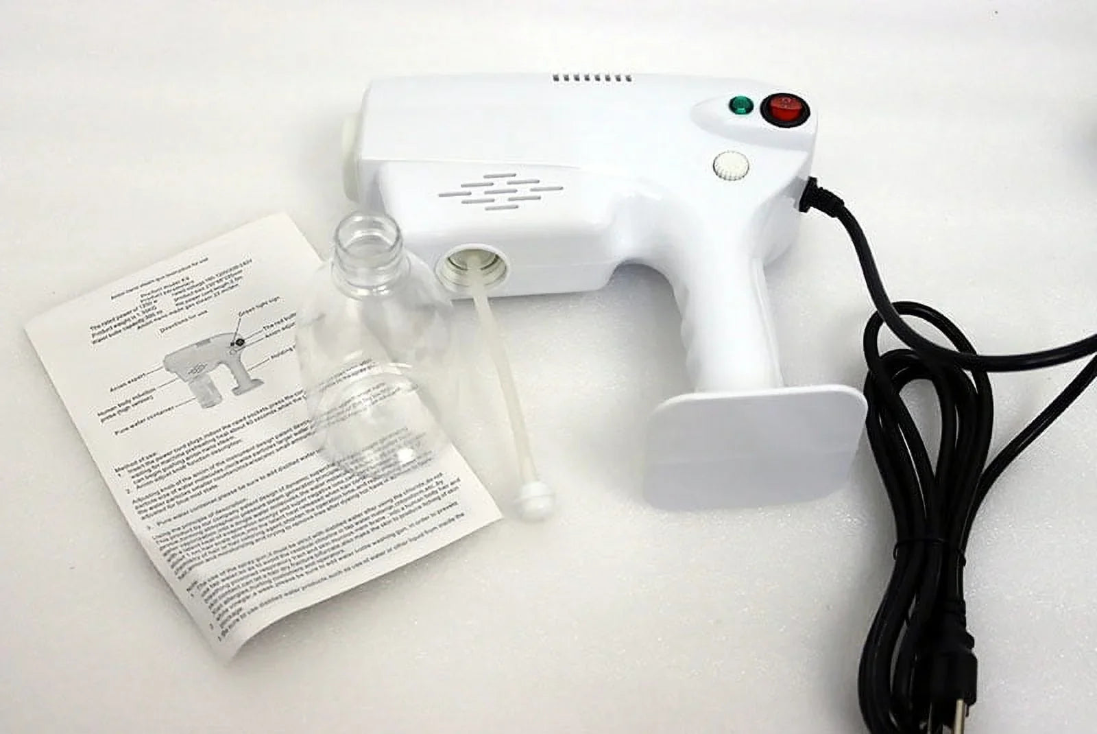 Sprayer Fogger Gun Blue Atomizing Nano Smart Disinfectant Light Disinfection 1200W Steam Sprayer