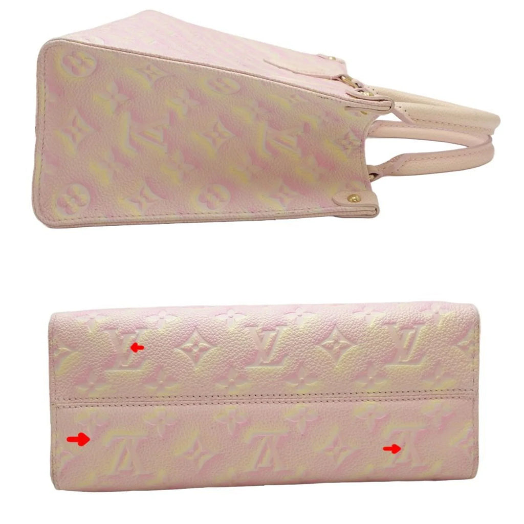 Light VUITTON Pre-Owned Go Empreinte On Handbag (Good) PM the M46168 LOUIS 450088 Pink