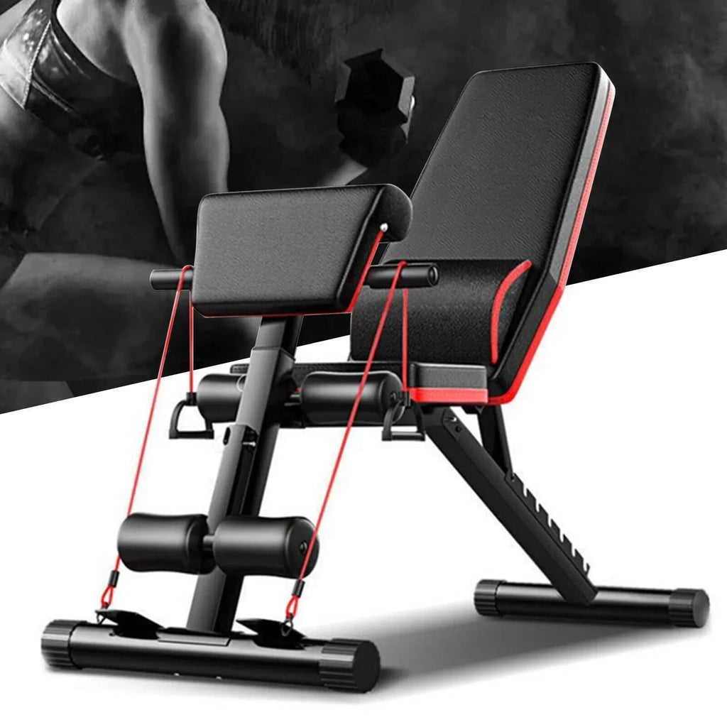 Home 160kg Gym Workout Multifunctional 352.7lb Weight Adjustable Bench / for