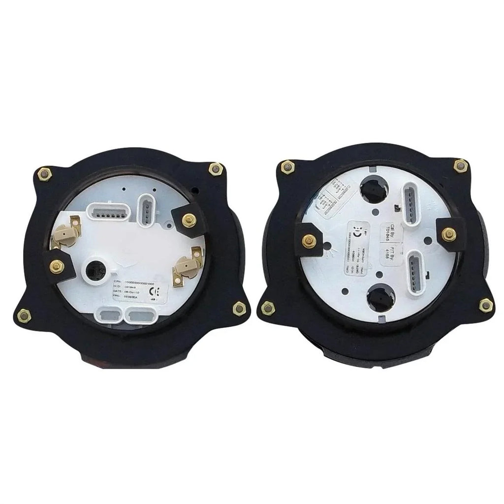 USA 47371-01 Kit New Woodward 2 Black Chevy 47-53 Vintage Gauge