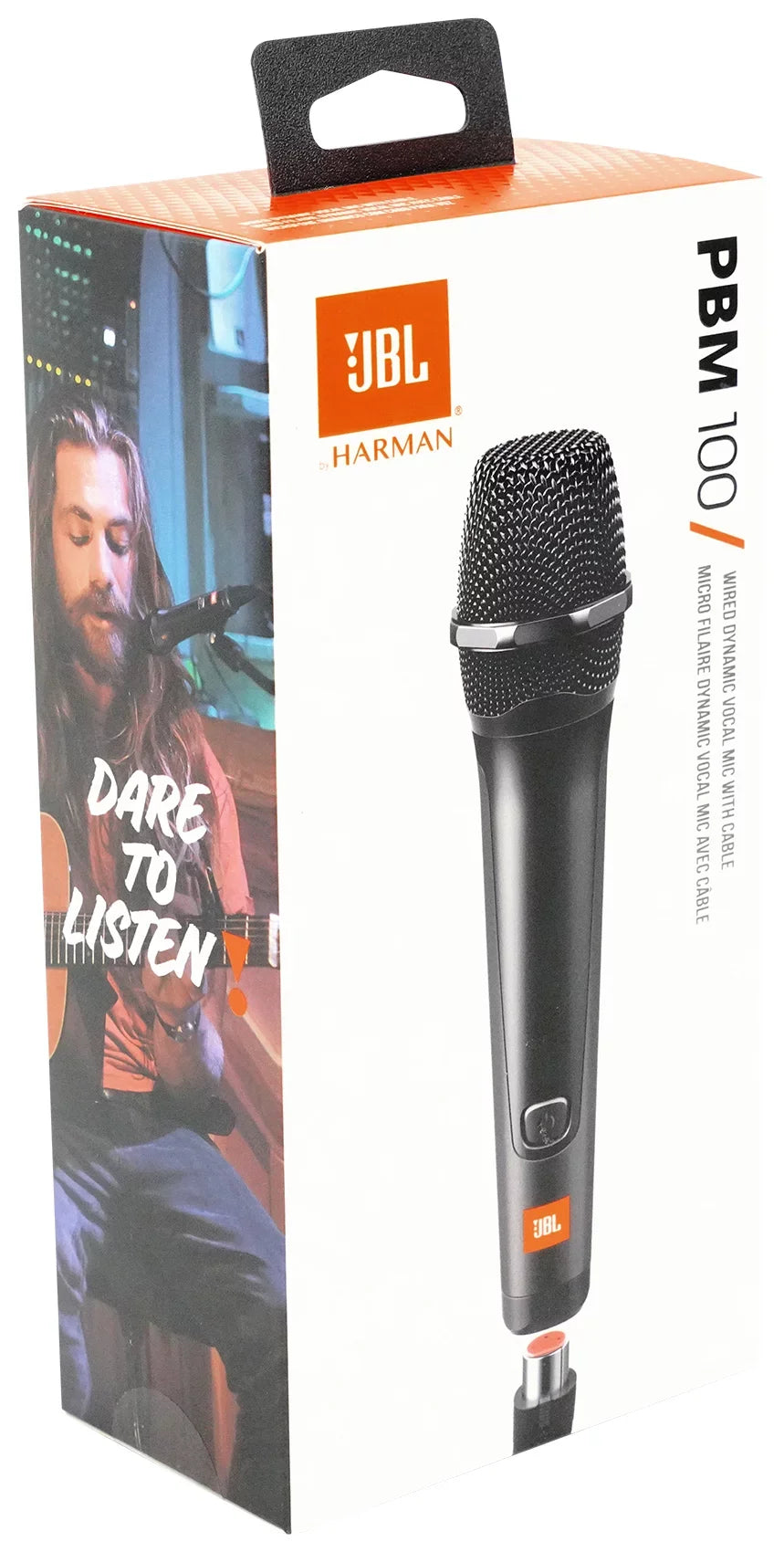 w/ Dynamic Mic Cable Vocal Microphone Wired JBL PBM100