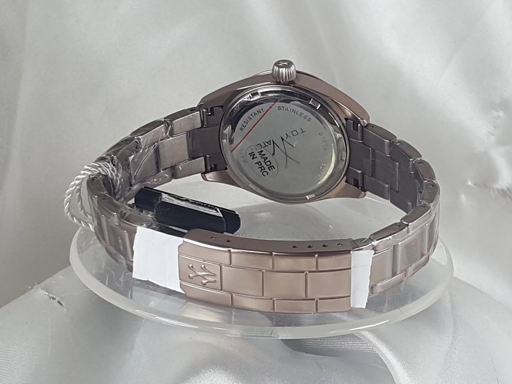 Stones" Pewter Ladies Color ToyWatch Aluminum ME32PW Watch "Metallic