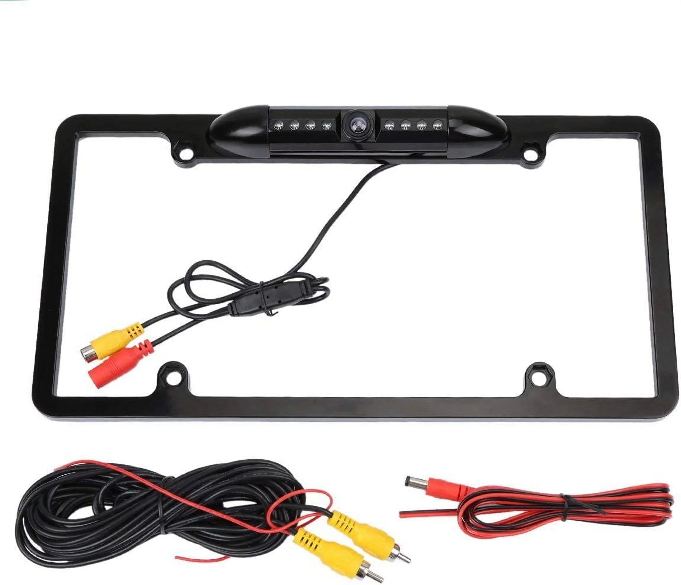 ILXW650 License ALPINE for Black Camera Plate Rearview Frame Backup ILX-W650