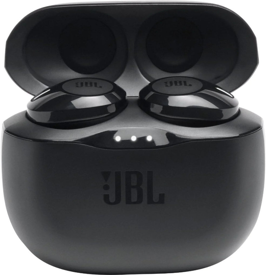 Good Wireless Black Pre-Owned TUNE125TWS JBL True Refurbished Headphones In-Ear JBLT125TWSBLKAM