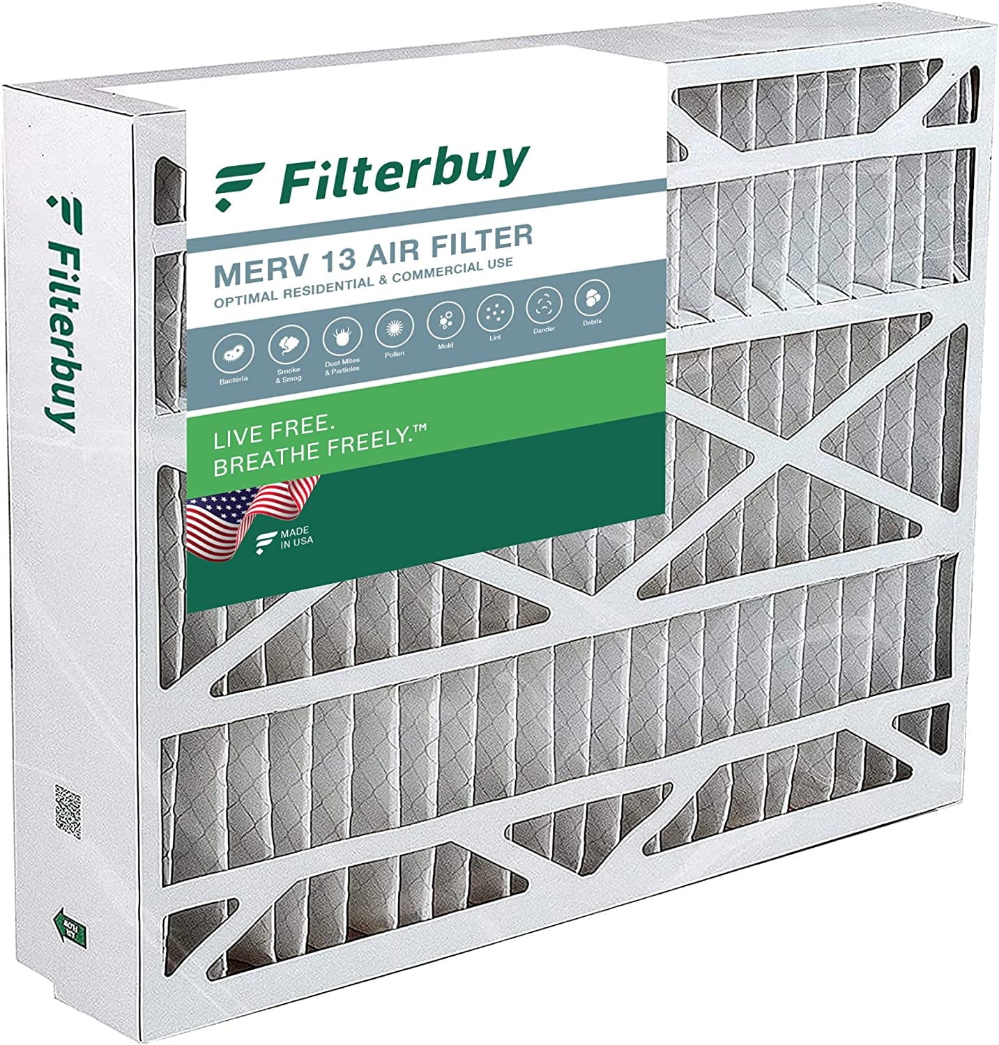 (1-Pack) Pleated Air Filters AC Aprilaire HVAC Filterbuy Furnace for MERV 13 Space-Gard 20x25.25x3.5 102/2120