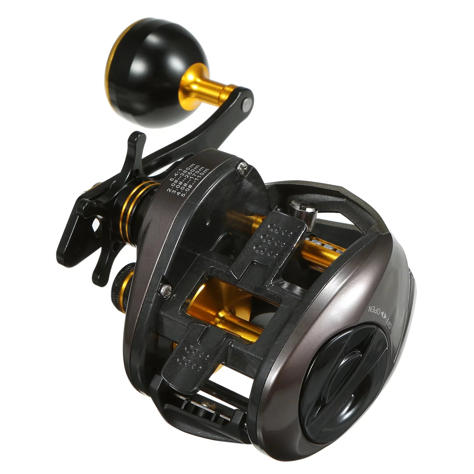 Eryue Brake Speed Usb Reel Reel 9+1bb 9+1bb Reel Fiber Carbon EXBERT 1 Reel,With Carbon Display Reel With Baitcasting 6.4 Speed Fiber Display Display Brake Reel Baitcaster 6.4 Ratio Speed With Reel 1