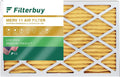 AC Furnace MERV Filters HVAC 11 16x25x2 (1-Pack) Air Filterbuy Pleated