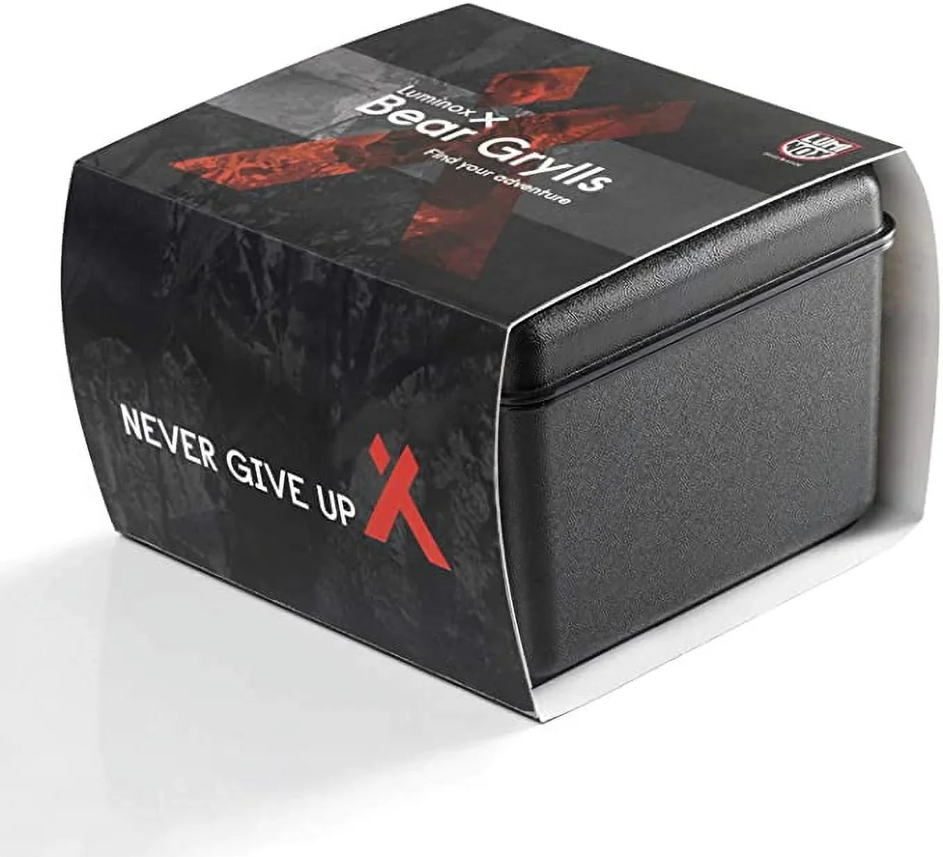 Stainless M Master 3749: Luminox Grylls Survival Series 45mm Bear - Swiss Black/Orange Watch Water Steel Mens Made Resistance 300