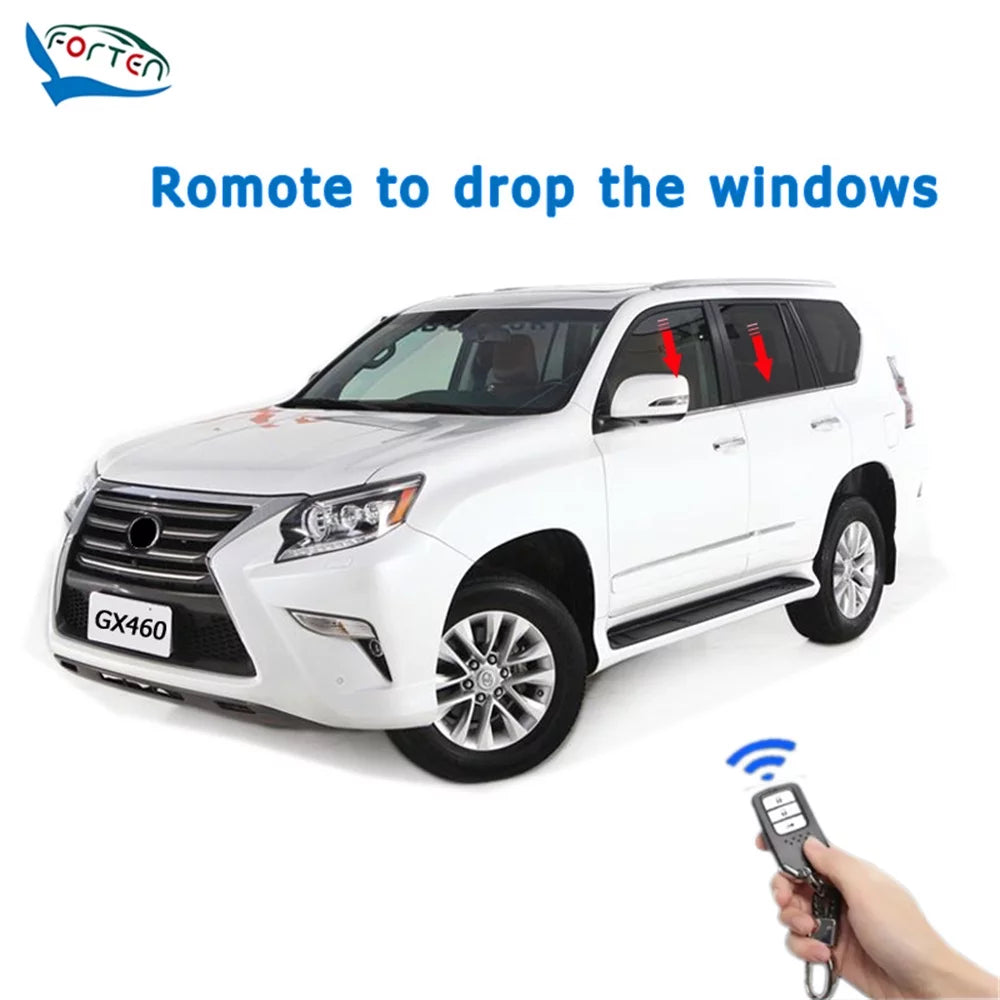 and Folder Mirror Car Side OBD Closer Kit 2020 Auto Speed for Open GX460 Window Lock Unfold 2022 Device Lexus 2021