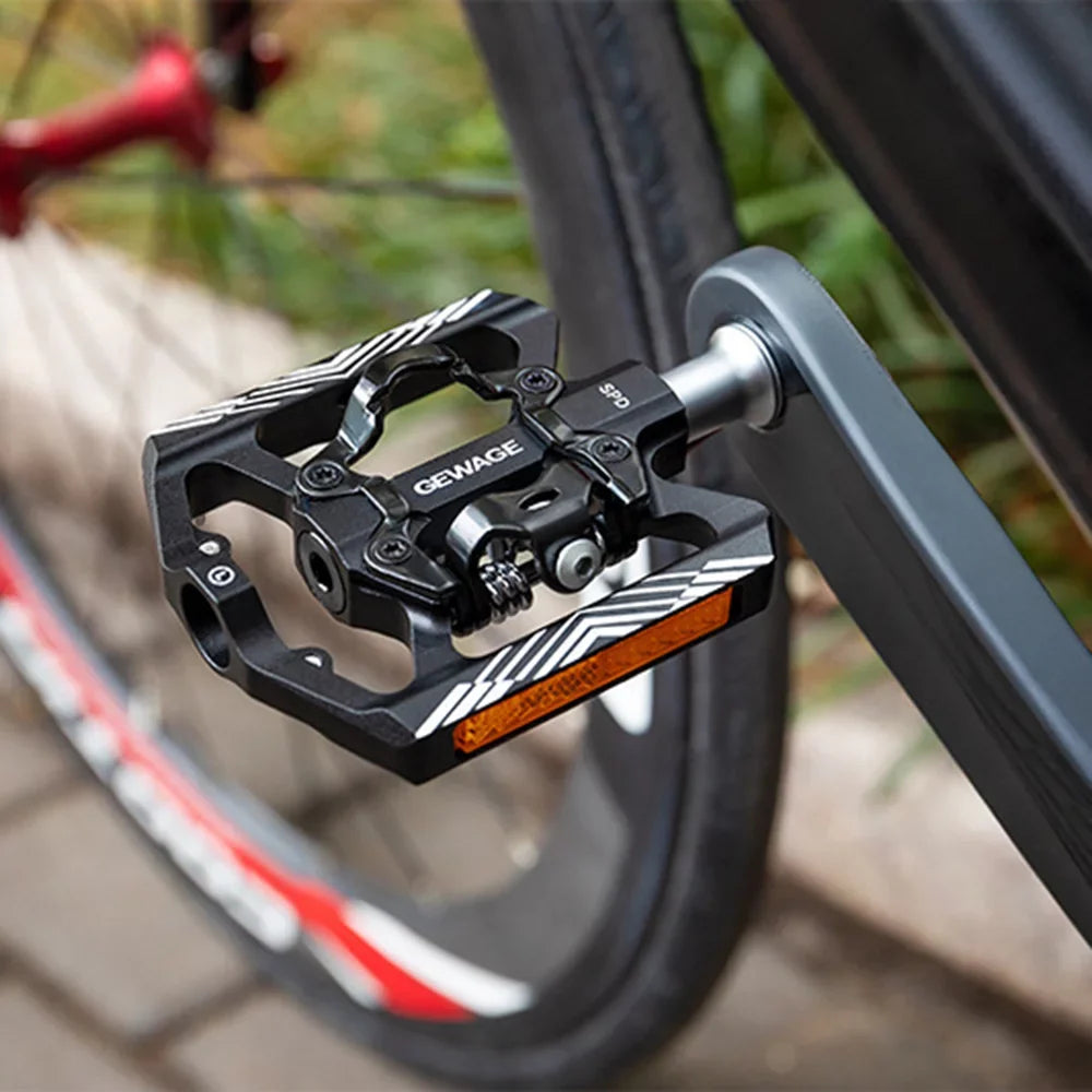 Lightweight Bike Pedals Transfer with Improved Aluminum, Reflector, Mountain