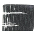 folio Pre-Owned wallet Homme leather Dior DIOR men black (Good) HOMME series