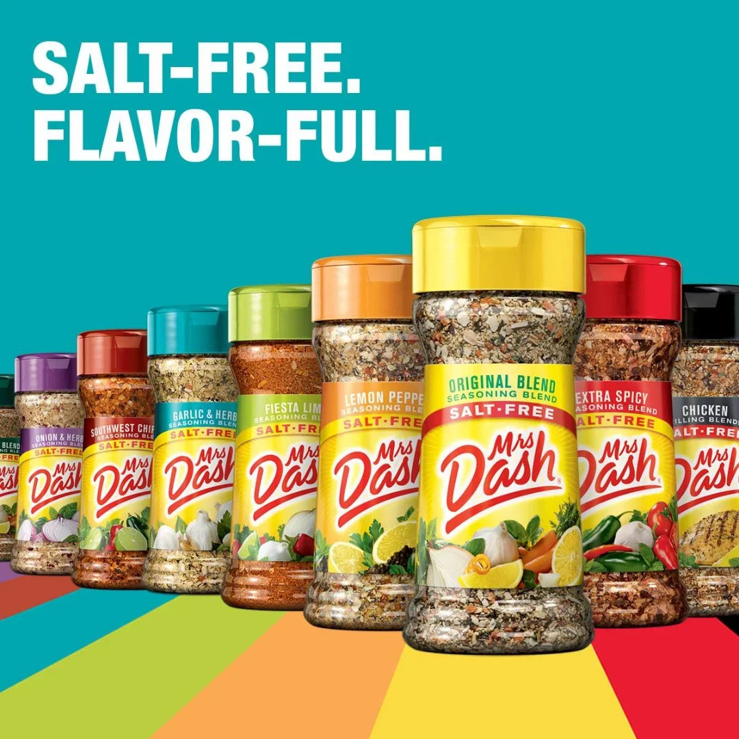 Set Dash Card Blend Mrs. with Market June Total) Seasonings Blank Variety New Street Starter 12 - Flavors oz (28.8 Salt Recipe No