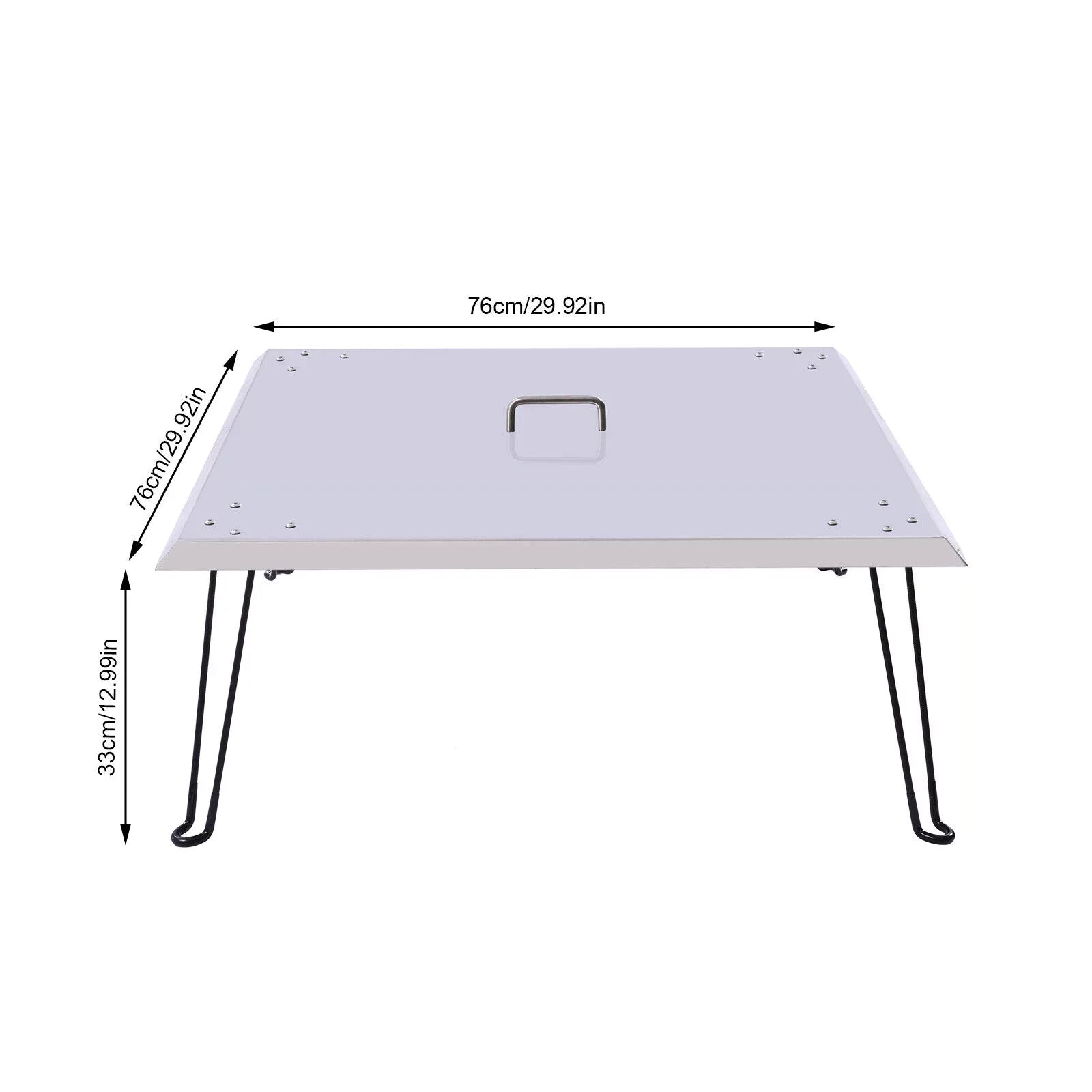 Heater Deflector-Turn into Fire Heat Pit Pit a Fire Patio Cover 30"x30" Burner