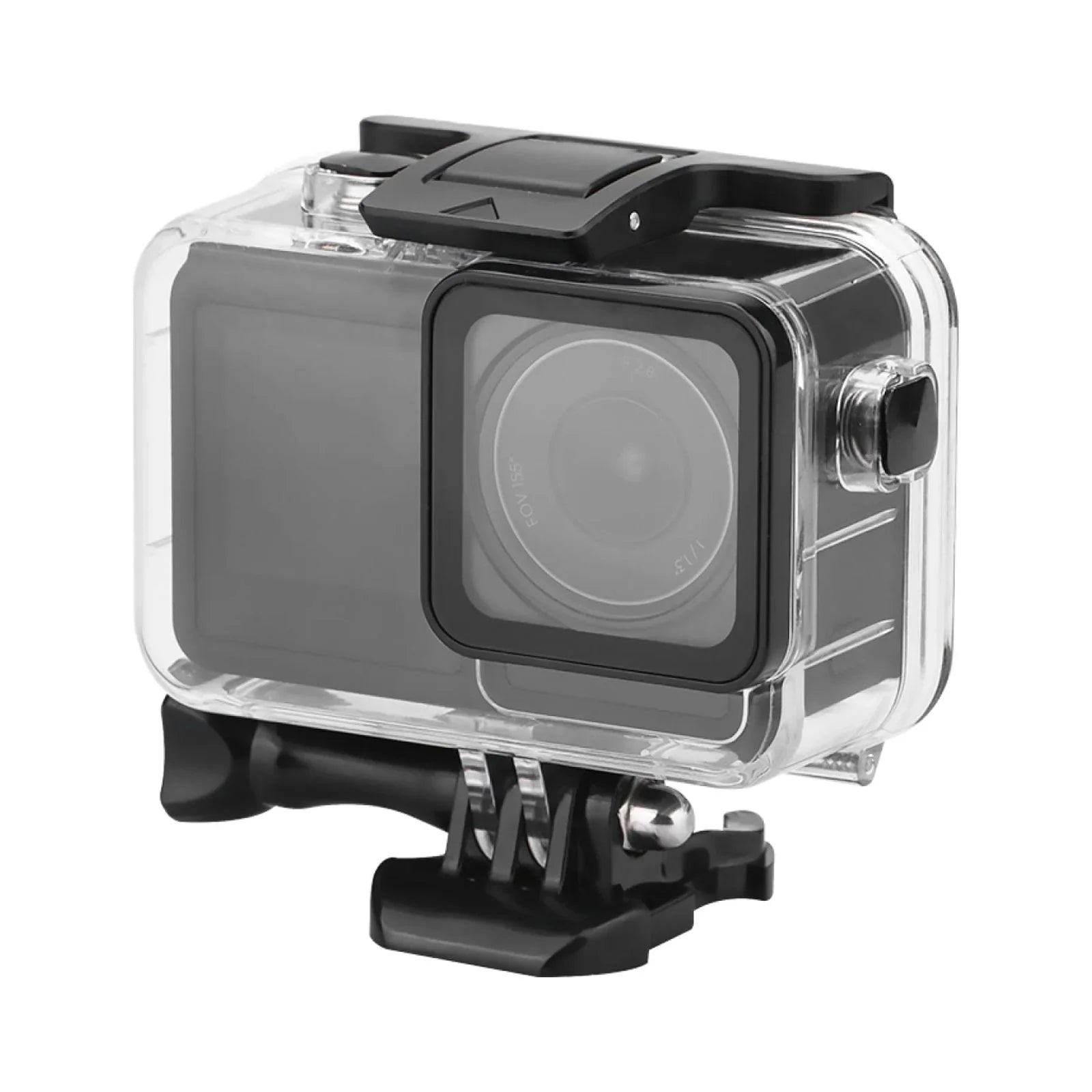 4 PC Stainless DJI Transparent Case Diving Action Waterproof Steel for 3 Case Camera