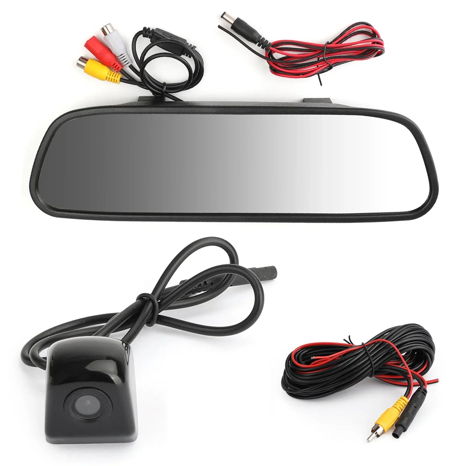Vehicle Car Mad 5.0" Universal Camera Hornets 170 TFT 2-DAY System Monitor Kit Mirror LCD +