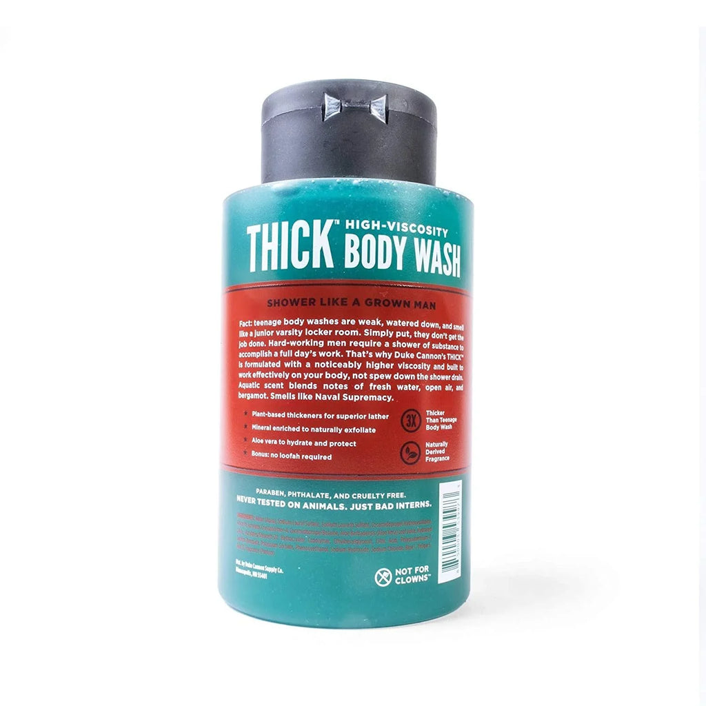 Oz Co. for Smells Men Fl Pack Wash - Diplomacy, 6 Like Supply Cannon Naval THICK High-Viscosity 17.5 Duke Body